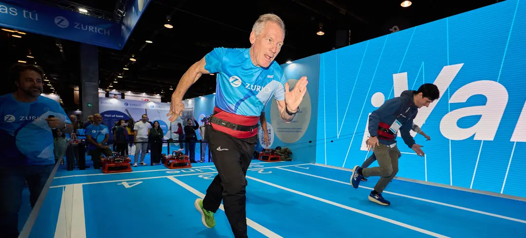 Dos personas haciendo una prueba de esfuerzo